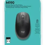 Mouse Sem Fio M190 Preto Logitech – PC