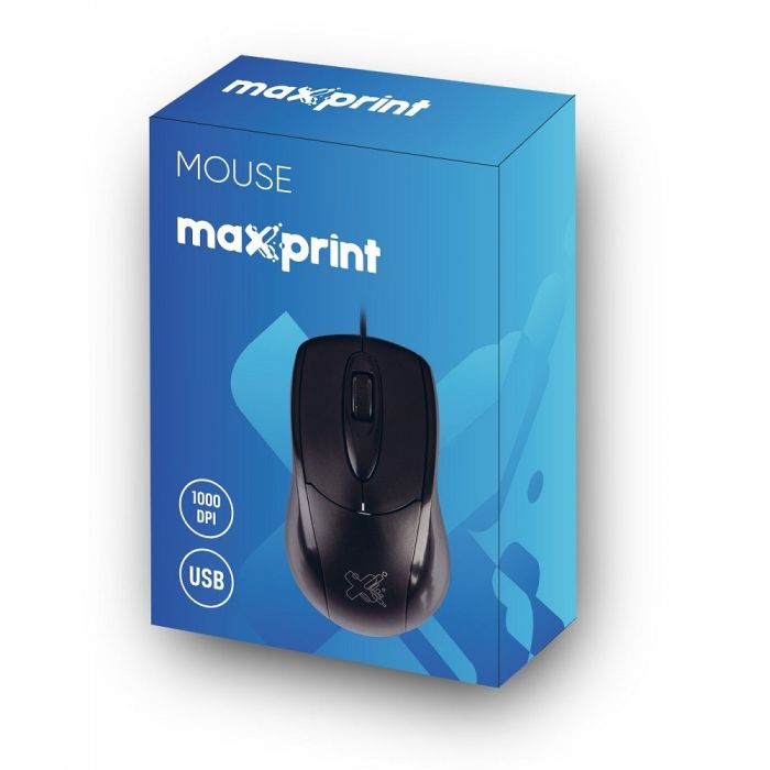 Mouse Maxprint Optico USB 606157