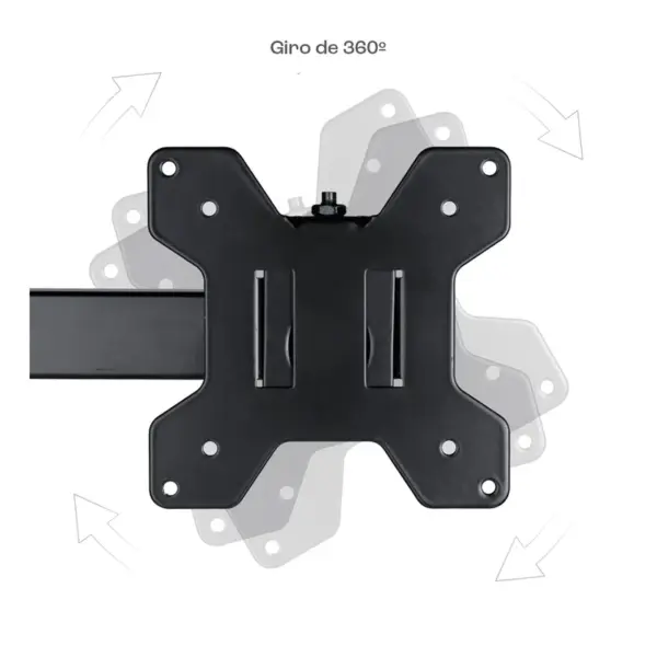 SUPORTE ARTICULADO PARA 2 MONITORES 13-32 VESA 100X100 - SM341C - Imagem 2