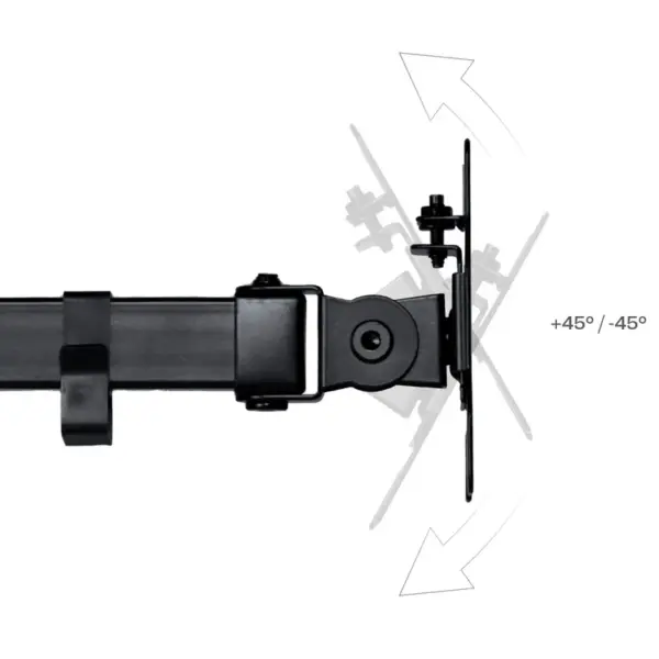 SUPORTE ARTICULADO PARA 2 MONITORES 13-32 VESA 100X100 - SM341C - Imagem 3
