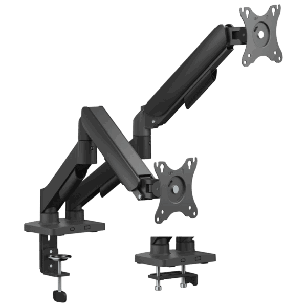 Suporte Articulado Para 2 Monitores De 17-32" Assistido Por Mola - Sm-012Gd