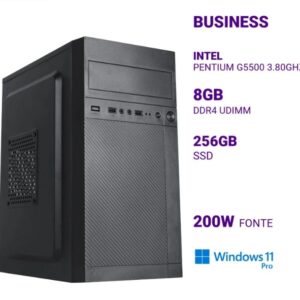 computador pentium Computador Intel Pentium G5500 3.80GHZ Mem 8GB DDR4 SSD 256GB Licença do Windows 11 Pro