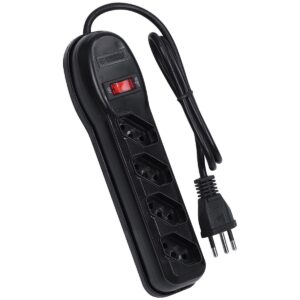 FILTRO DE LINHA 4 TOMADAS PP 0,75MM COMPRIMENTO 1MT